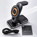 DST Wireless Charging Dock dengan RGB Ambient Light & Night Light - Gambar 3