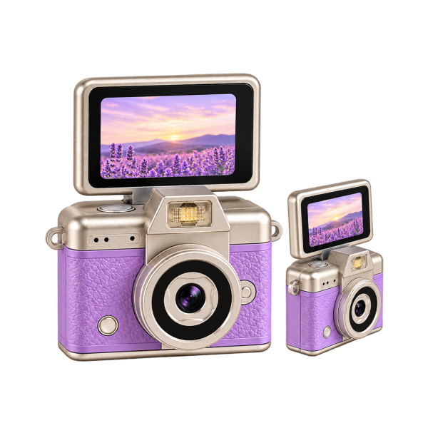DST Mini Flip Digital Camera LK-027 Retro Vintage Portable