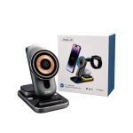 DST Wireless Charging Dock dengan RGB Ambient Light & Night Light