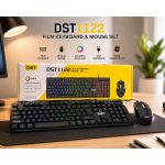 DST 1122 Gaming Keyboard & Mouse Set USB – Colorful Backlight & Optical Mouse - Gambar 2