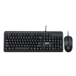 DST 1121 Wired Keyboard & Mouse Set USB – Full Size 104 Keys & Ergonomic