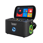DST K90 Karaoke Wireless Speaker dengan 2 Mikrofon Nirkabel Bluetooth 5.0