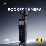 DST Pocket Action Camera 4K Ultra HD 180° Rotating – Compact & Portable - Gambar 2