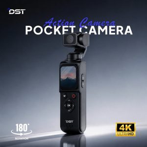 Pocket Action Camera DST 4K Ultra HD 180°