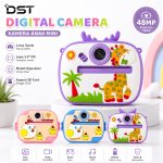 DST Digital Camera 48MP Kamera Anak Mini Instant Print - Gambar 2