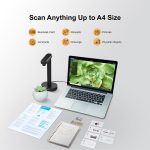 Scanner A8401 – Document Camera Scanner 16MP A4 USB - Gambar 5