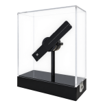 royektor Kipas Hologram 3D LED Desktop + Casing Akrilik Transparan