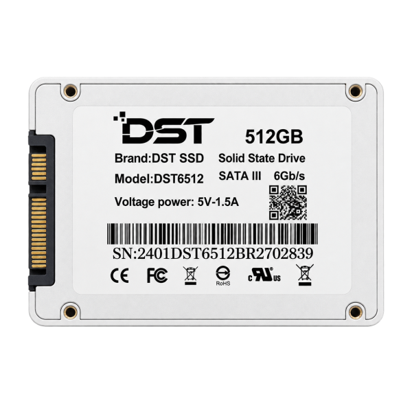 SSD DST 512GB SATA III 2.5 Inch Internal SSD Laptop PC 6Gb/s