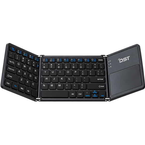 DST B033 Foldable Bluetooth Keyboard with Touchpad – Keyboard Lipat Wireless Portable