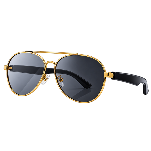 DST Smart Photochromic Glasses HY1002 – Kacamata Pintar Bluetooth 5.4 UV400 Open Ear Audio Sunglasses