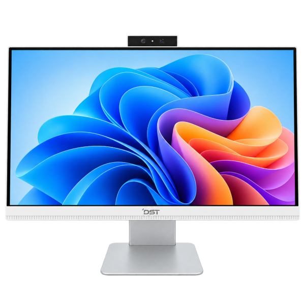 DST All in One PC L240 White Intel Core i5-8250U Gen 8 Full HD IPS SSD M.2 WiFi Dual Band Webcam