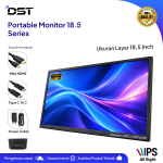 Portable Monitor 18.5 Inch Full HD IPS 60Hz - Gambar 2