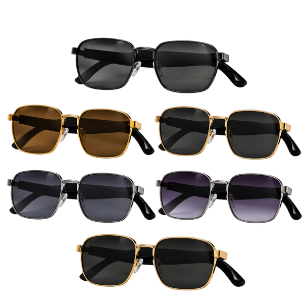 DST Smart Glasses HY1003 – Kacamata Pintar Bluetooth 5.4 Photochromic UV400 Open Ear Audio