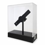 royektor Kipas Hologram 3D LED Desktop + Casing Akrilik Transparan - Gambar 3
