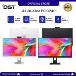 DST All in One PC C240 23.8 Inch FHD IPS Intel Core i5 DDR3 WiFi Bluetooth Webcam Pop Up – Black - Gambar 2