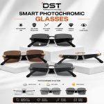 DST Smart Photochromic Glasses HY1006 – Kacamata Pintar Bluetooth - Gambar 2
